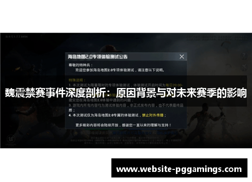 魏震禁赛事件深度剖析：原因背景与对未来赛季的影响